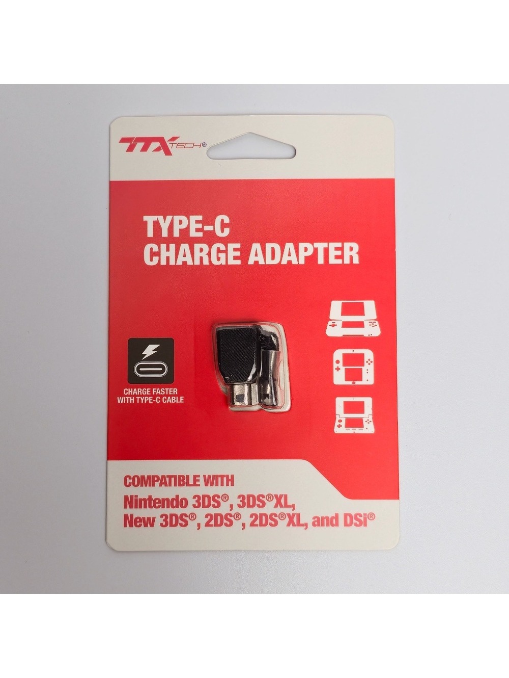 USB-Type-C Charge Adapter for 3DS